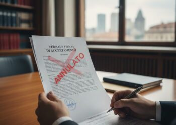 Impugnativa verbale unico di accertamento